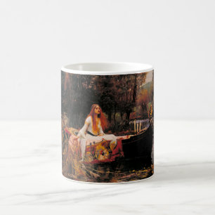 Die Dame von Shalott (mittelalterliche Schönheit) Kaffeetasse