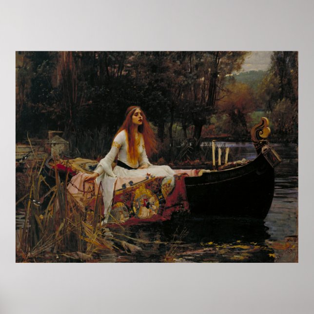 Die Dame von Shalott Poster (Vorne)