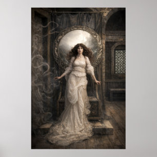 Die Dame von Shalott Poster