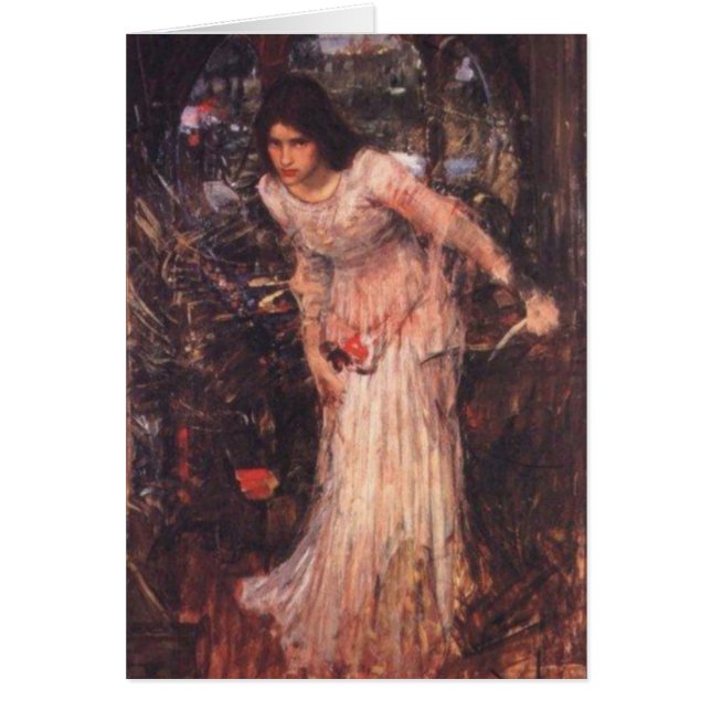 Die Dame von Shalott (Studie) (Vorne)