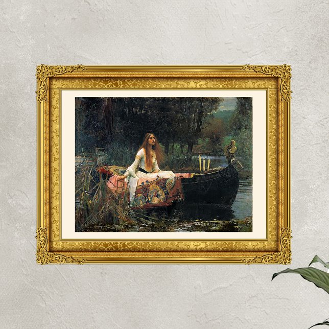 Die Dame von Shalott von Henryk Siemiradzli Fotodruck (Von Creator hochgeladen)