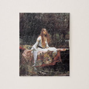 Die Dame von Shalott von John W. Waterhouse
