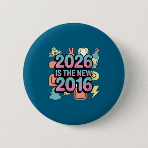 Die Damen 2016 Retro Nostalgie V Button