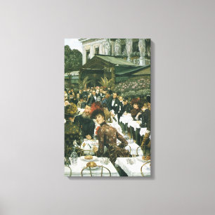 Die Damen des Künstlers von James Tissot, Vintage  Leinwanddruck