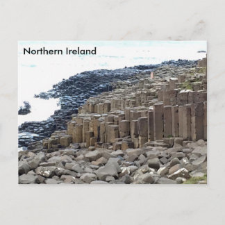 Die Damm des Riesen, Co. Antrim, Nordirland. Postkarte