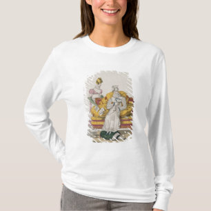 Die Dämpfe oder der Abrechnungstermin, überziehe T-Shirt