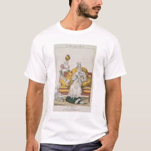 Die Dämpfe oder der Abrechnungstermin, überziehe T-Shirt