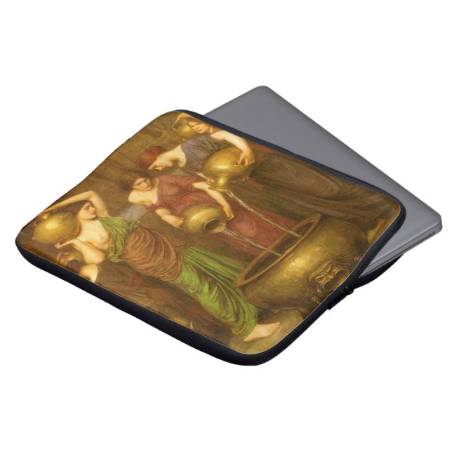 Die Danaides von John William Waterhouse Laptopschutzhülle (Vorne Oben)