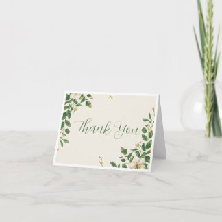 Die Dankeskarten für den üppigen botanischen Garte Dankeskarte