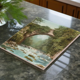 Die Dargle-Brücke in Irland Fliese