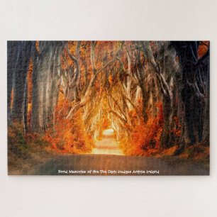 Die Dark Hedges Antrim Irland. Puzzle