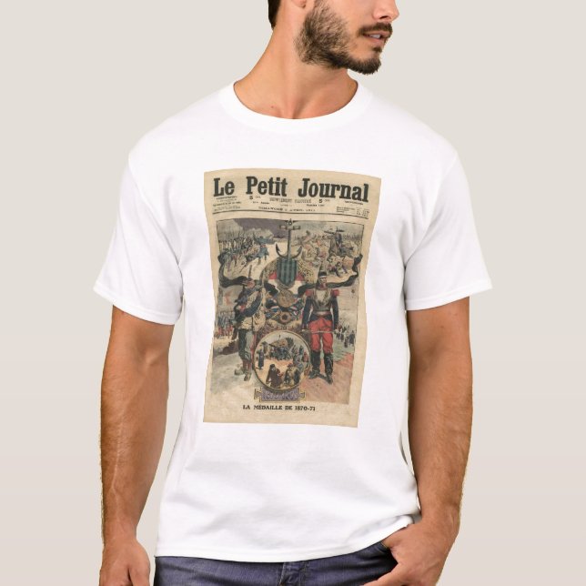 Die Darstellung der Medaille der Kämpfer T-Shirt (Vorderseite)