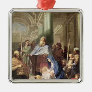 Die Darstellung im Tempel, 1692 Ornament Aus Metall