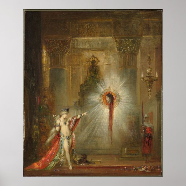 Die Darstellung von Gustave Moreau - Poster (Vorne)