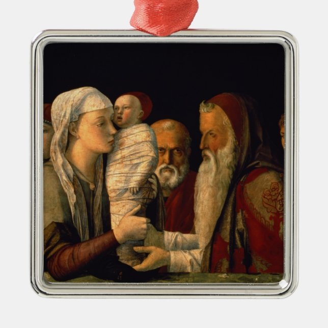 Die Darstellung von Jesus im Tempel Ornament Aus Metall (Vorne)