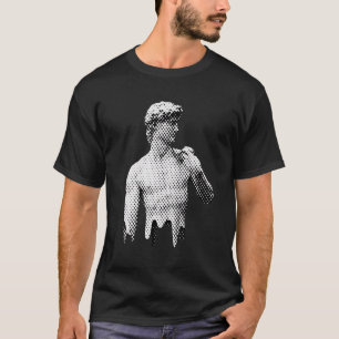 Die David-Marmorstatue Michelangelo Renaissance Me T-Shirt