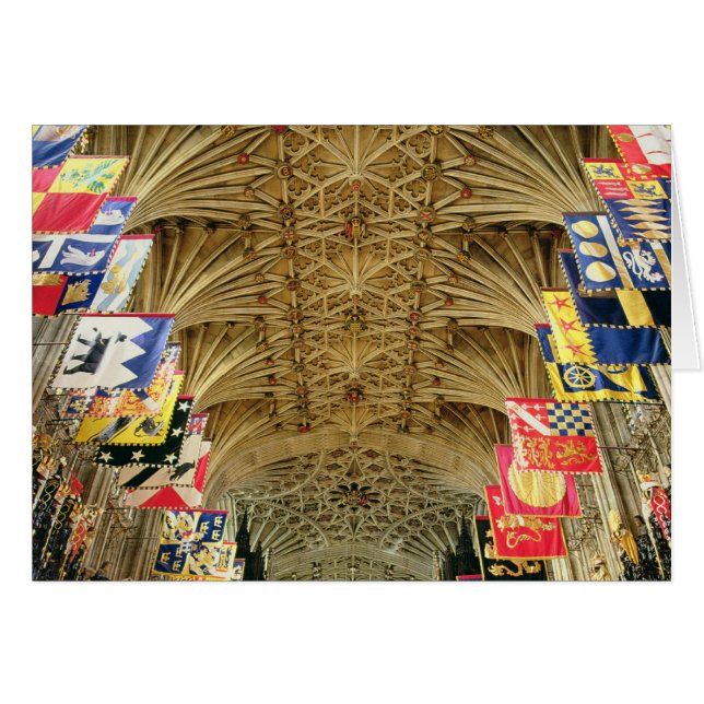 Die Decke von St George Kapelle, Windsor (Vorderseite (Horizontal))