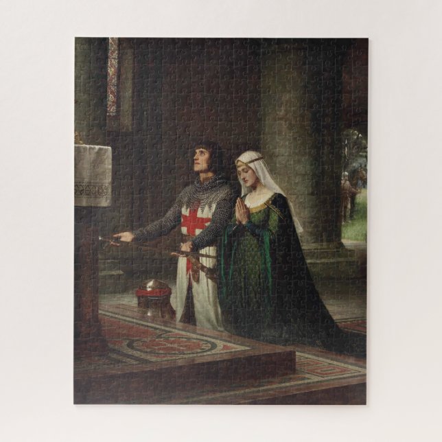 Die Dedication (der mittelalterliche Ritter und se (Vertikal)