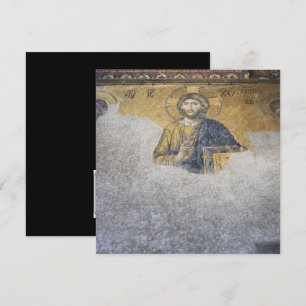 Die Deesis Mosiac Upper Gallery Hagia Sophia Einladung