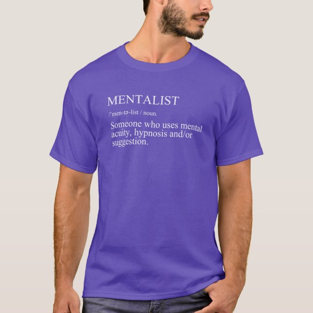 Die Definition des Mentalismus T-Shirt (Vorderseite)