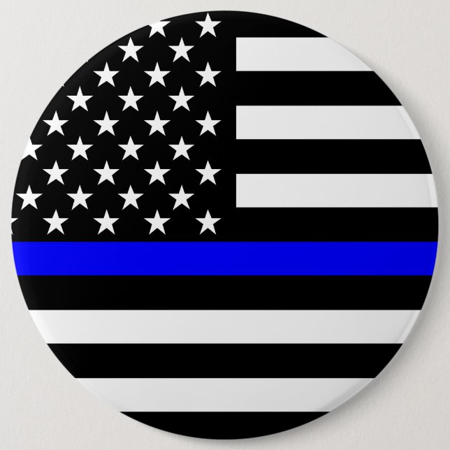 Die Dekoration der amerikanischen Flagge der Thin  Button (Vorderseite)