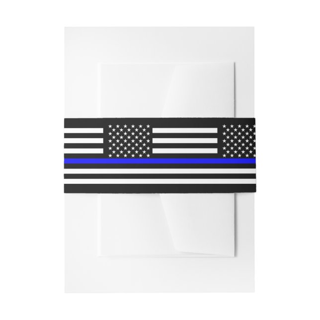 Die Dekoration der amerikanischen Flagge der Thin  Einladungsbanderole (Vorderseite Beispiel)