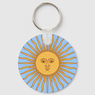 Die Dekoration der Sun-Symbole Schlüsselanhänger