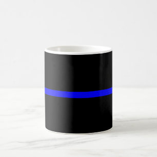 Die Dekoration der symbolträchtigen Thin Blue Lin Kaffeetasse