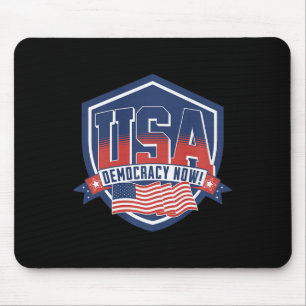 Die Demokratie wählt jetzt Kamala Harris 2024 Demo Mousepad