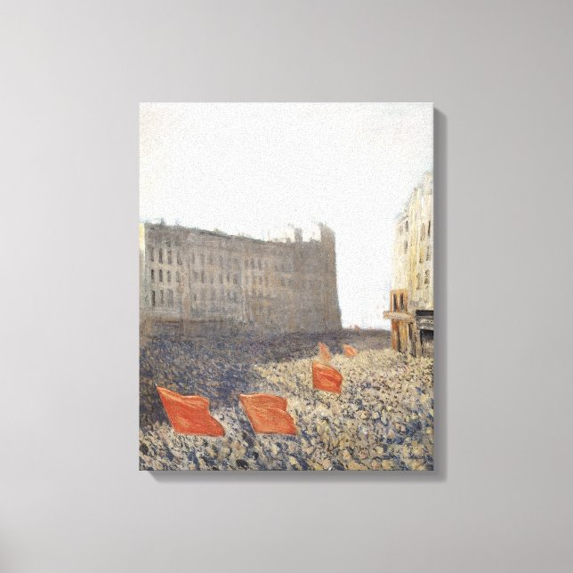 Die Demonstration von 1905 Leinwanddruck (Vorderseite)