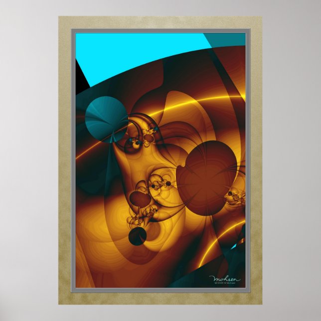 Die denkende Frau Poster (Vorne)
