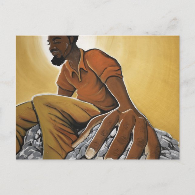 Die denkende Postkarte (Vorderseite)