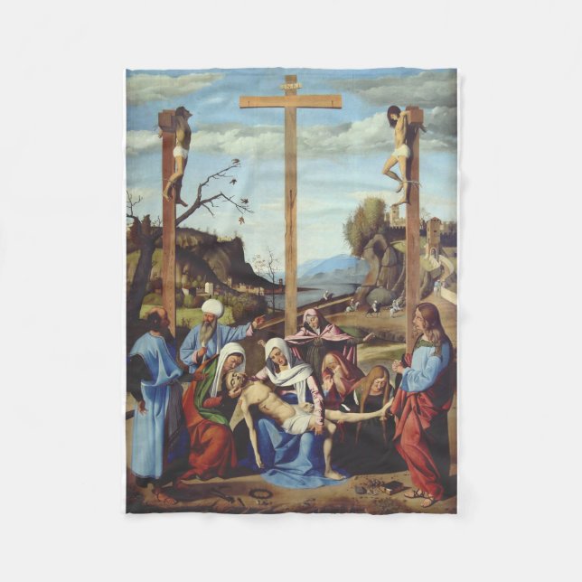 Die Deposition Jesu Christi Fleecedecke (Vorderseite)