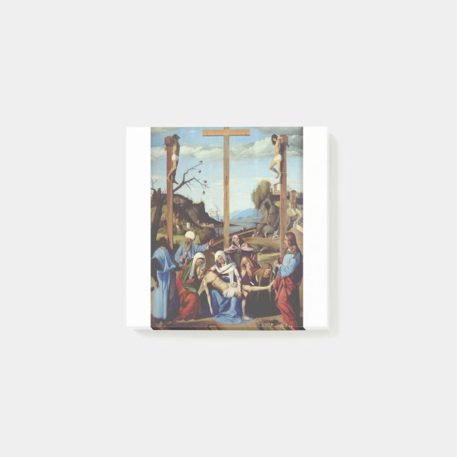 Die Deposition Jesu Christi Post-it Klebezettel (Vorderseite)