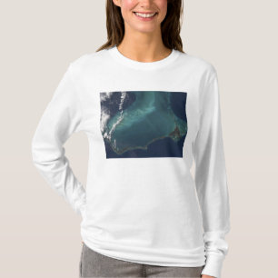 Die der Bahamas langatmige schmale Eleuthra Insel T-Shirt