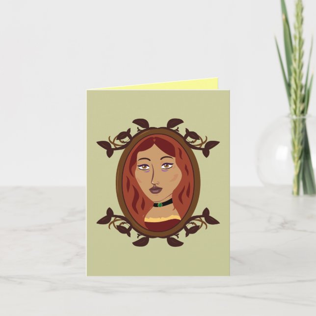 Die Des Bowyers Tochter Notecards Karte (Vorderseite)