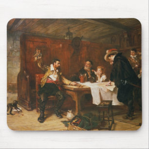 Die des Buccaneers Geschichte (Öl auf Leinwand) Mousepad