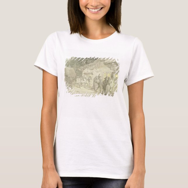 Die des Waggoners Erholung, c.1800-05 (Stift u. T-Shirt (Vorderseite)