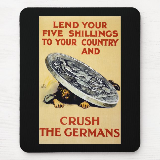 Die Deutschen zerschlagen Mousepad (Vorne)