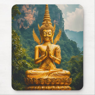 Die Devata im goldenen Licht Mousepad