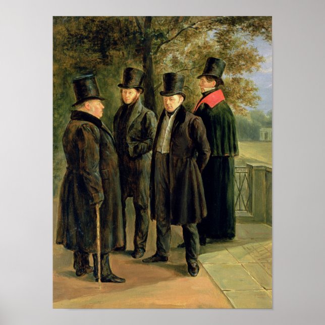 Die Dichter Aleksandr Pushkin Poster (Vorne)