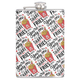 Die, die ich meine Freunde mit lustigen Valentinen Flachmann