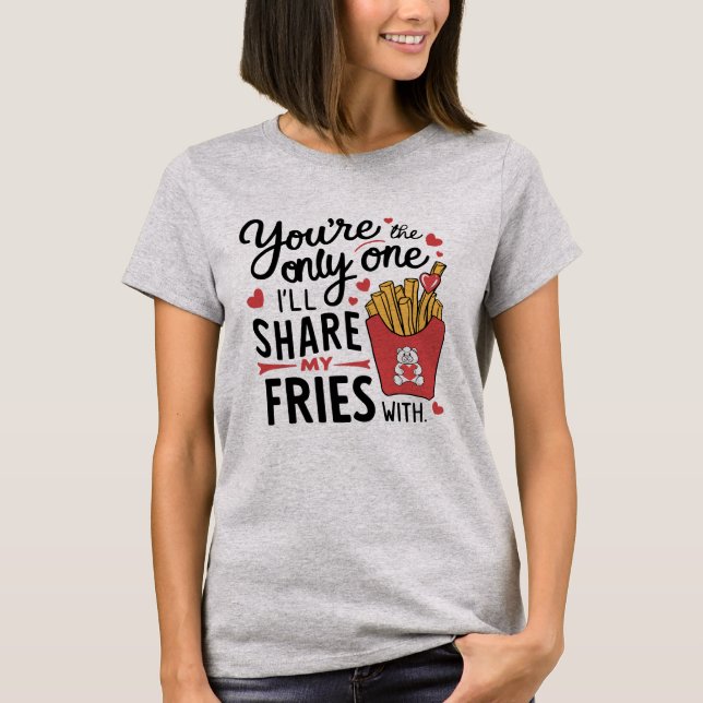 Die, die ich meine Freunde mit lustigen Valentinen T-Shirt (Vorderseite)
