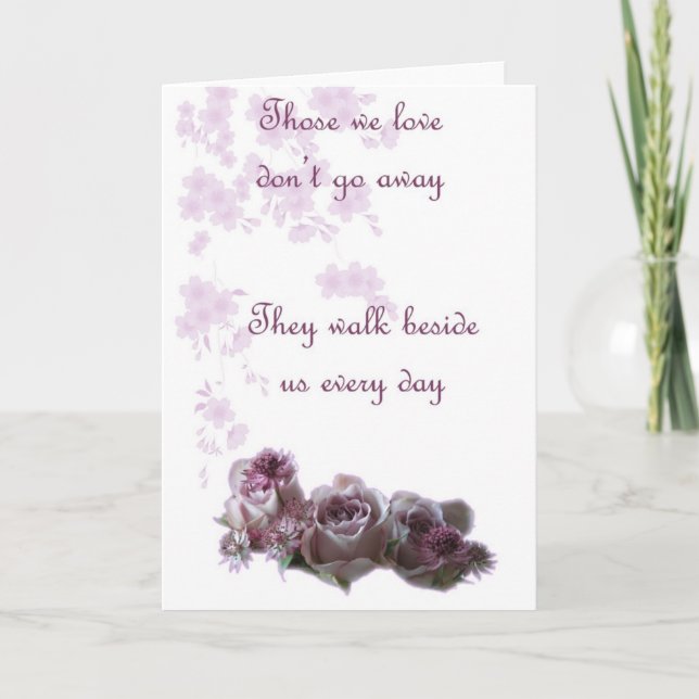 Die, die wir Liebe Karte (Vorderseite)