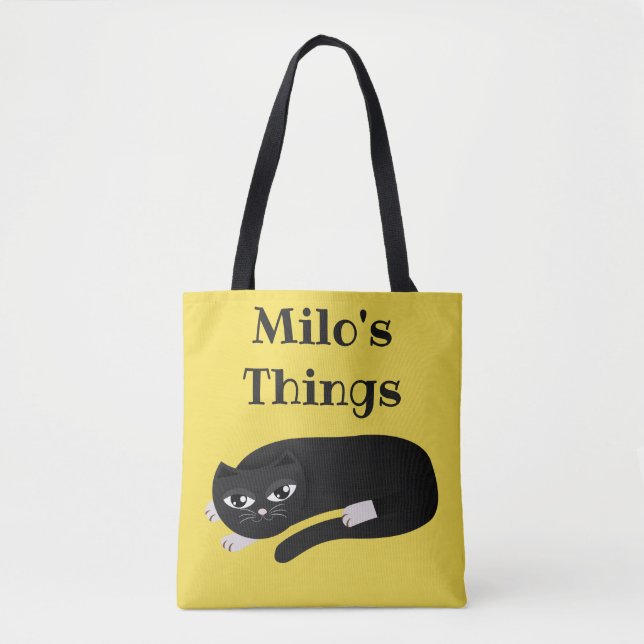 Die Dinge deiner Katze Tasche (Vorderseite)