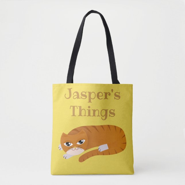 Die Dinge deiner Katze Tasche (Vorderseite)