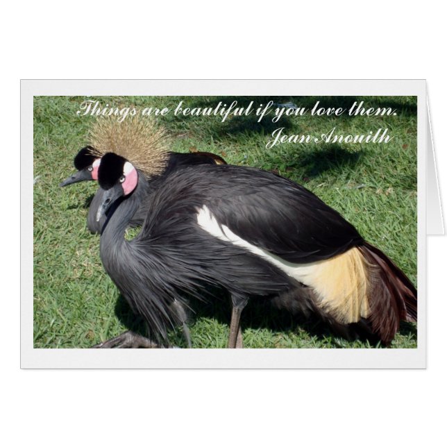 Die Dinge sind schön. ... Karte (Vorderseite (Horizontal))