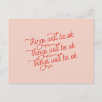 Die Dinge werden gut Motivierend sein