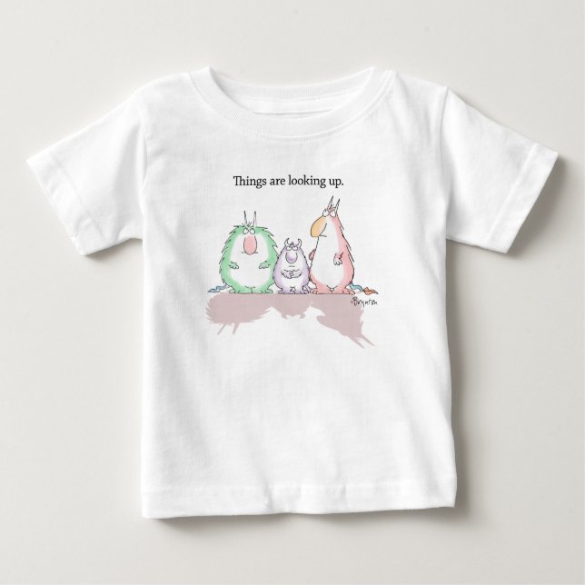 DIE DINGE WERDEN VON Sandra Boynton AUFGESCHAUT Baby T-shirt (Vorderseite)