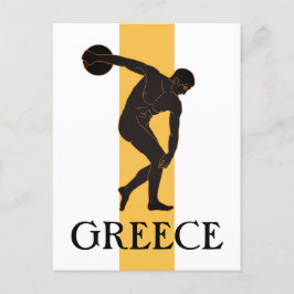 Die Discobolus in Griechenland Postkarte